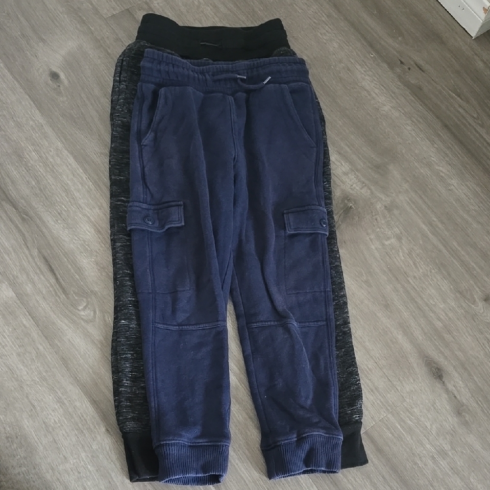 3/$15🌟 Blue and Black/Grey Joggers with Relaxed Fit